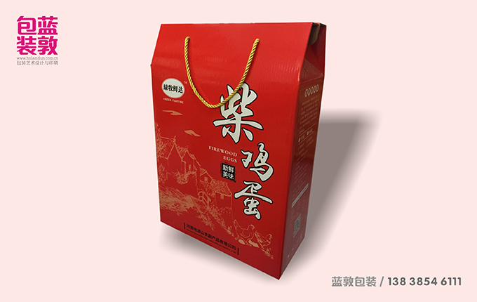 河南地源山農(nóng)副產(chǎn)品柴雞蛋包裝禮盒